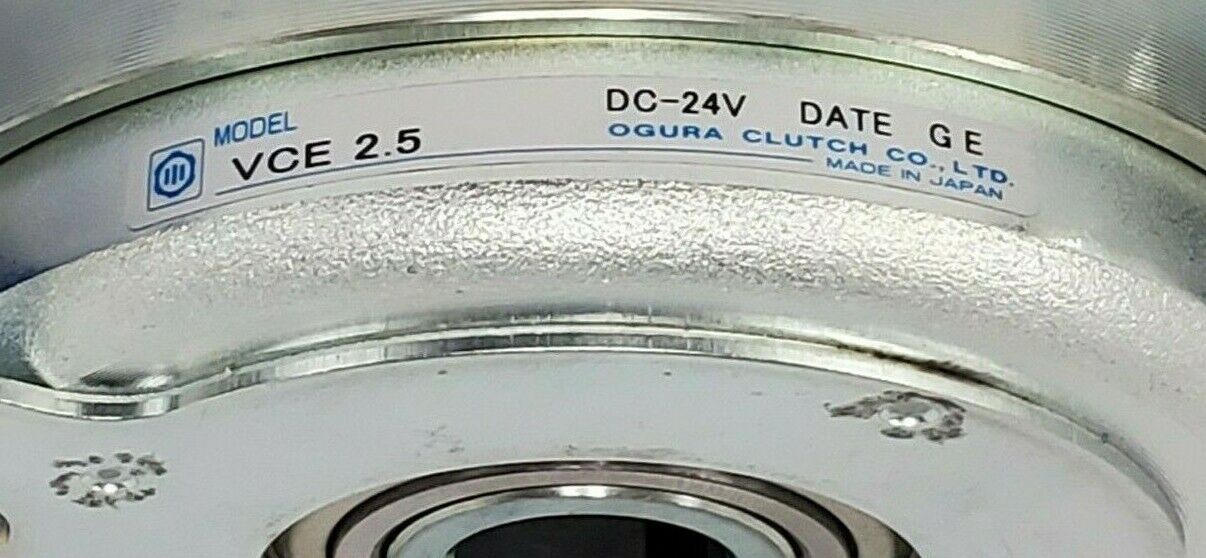 NEW OGURA CLUTCH CO. VCE-2.5 CLUTCH DC-24V VCE2.5