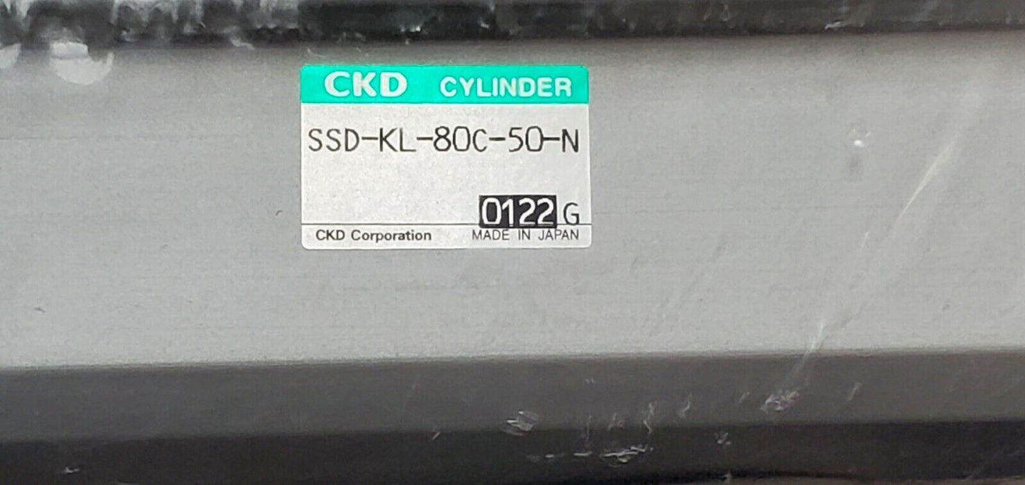 NIB CKD SSD-KL-80C-50-N CYLINDER W/ 2 T2YV REED SWITCHES SSDKL80C50N