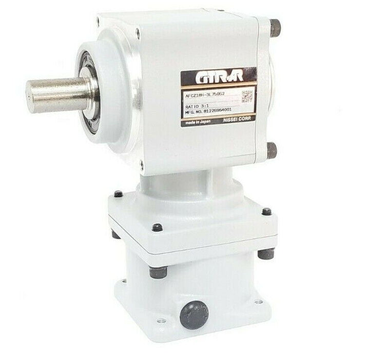 NIB NISSEI GTR-AR AFCZ18H-3LZ50S2 SPEED REDUCER, 3:1 RATIO, 81226964001