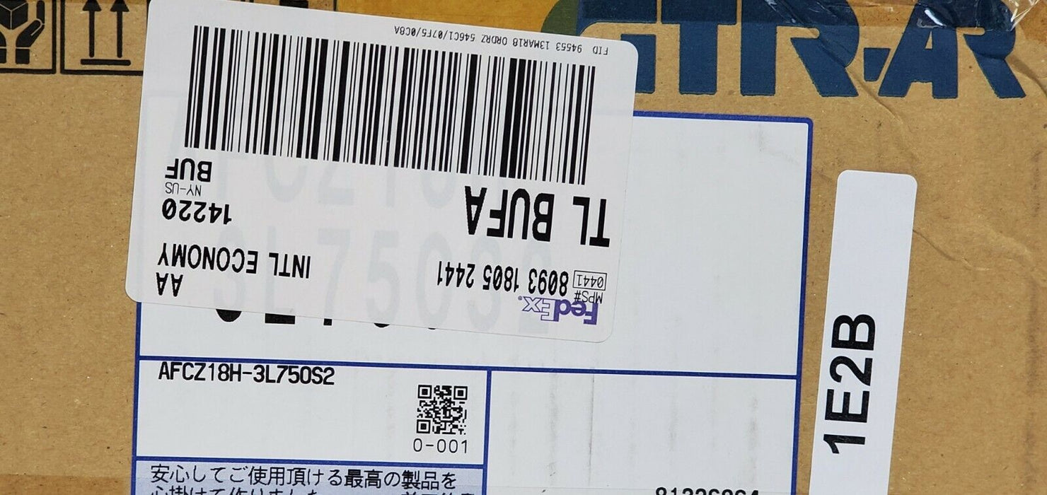 NIB NISSEI GTR-AR AFCZ18H-3LZ50S2 SPEED REDUCER, 3:1 RATIO, 81226964001