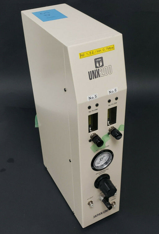 NEW JAPAN UNIX UNX-200 NITROGEN GAS GENERATOR, 1.5L/MIN N2, 0.4~0.7MPa, UNX200