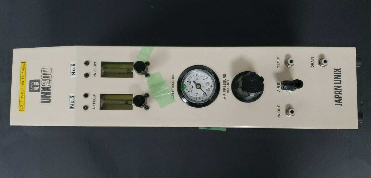 NEW JAPAN UNIX UNX-200 NITROGEN GAS GENERATOR, 1.5L/MIN N2, 0.4~0.7MPa, UNX200