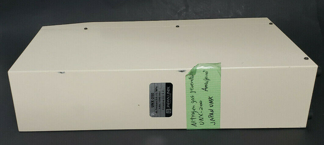 NEW JAPAN UNIX UNX-200 NITROGEN GAS GENERATOR, 1.5L/MIN N2, 0.4~0.7MPa, UNX200