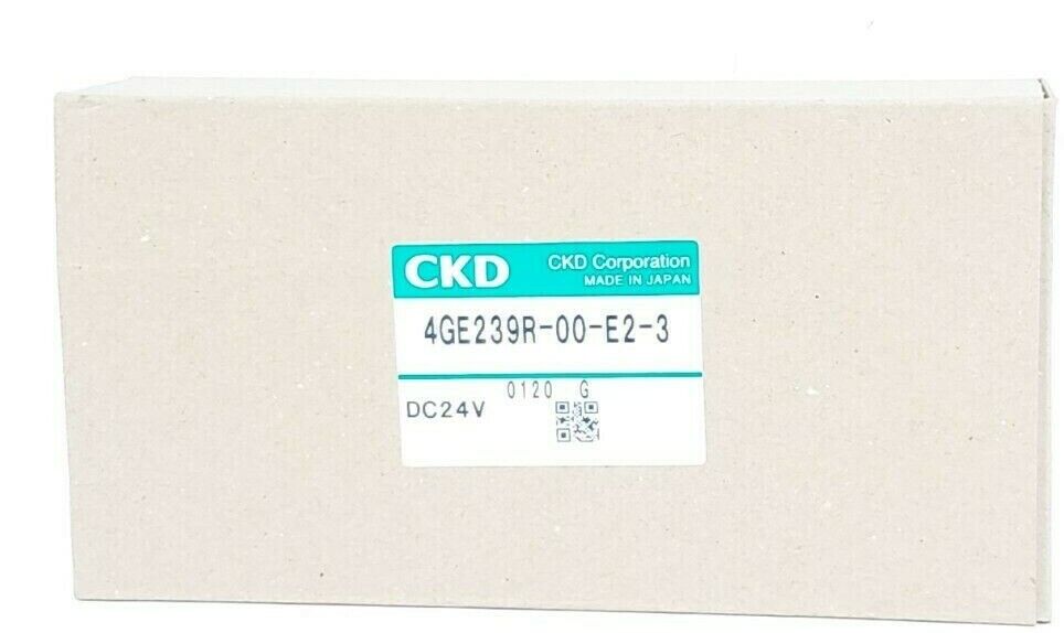 NEW CKD CORP. 4GE239R-00-E2-3 DISCRETE VALVE DC24V 4GE239R00E23