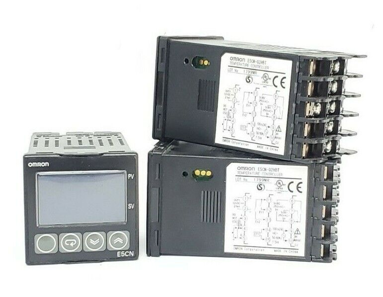 LOT OF 3 OMRON E5CN-Q2HBT TEMPERATURE CONTROLLERS E5CNQ2HBT