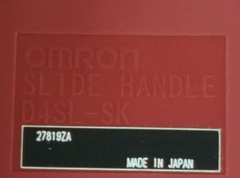 NIB OMRON D4SL-NSK10-LK-05 GUARD LOCK SAFETY-DOOR SWITCH D4SL-N SLIDE KEY