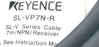 NEW KEYENCE SL-VP7N LIGHT CURTAIN CONNECTOR CABLE SLVP7N