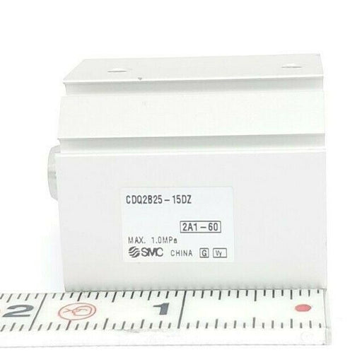 NEW SMC CDQ2B25-15DZ COMPACT CYLINDER CDQ2B2515DZ, MAX. 1.0MPa