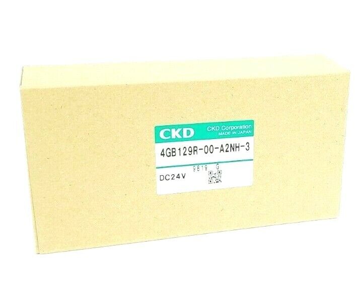 NIB CKD 4GB129R-00-A2NH-3 PILOT VALVE DC24V 4GB129R00A2NH3