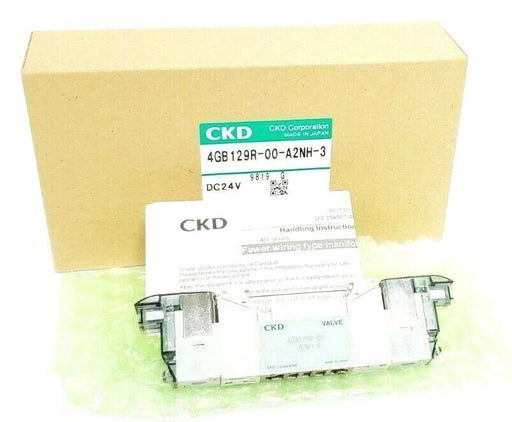 NIB CKD 4GB129R-00-A2NH-3 PILOT VALVE DC24V 4GB129R00A2NH3