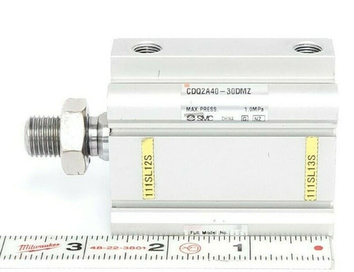 REBUILT SMC CDQ2A40-30DMZ COMPACT CYLINDER CDQ2A4030DMZ, 1.0MPa