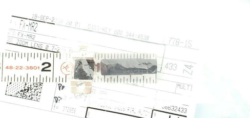 LOT OF 3 NEW MATSUSHITA ELECTRIC SUNX LTD FX-MR2 ZOOM LENSES 0.7-2MM SPOT