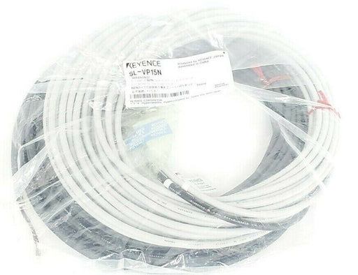 NEW KEYENCE SL-VP15N MAIN UNIT CONNECTION CABLE SLVP15N, 15M