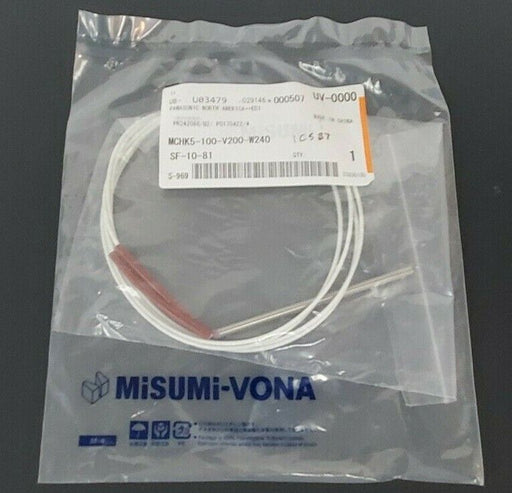 NEW MISUMI-VONA MCHK5-100-V200-W240 HEATER CARTRIDGE MCHK5100V200W240