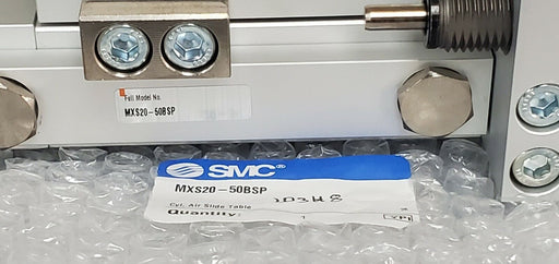 NEW SMC MXS20-50BSP CYLINDER AIR SLIDE TABLE MXS2050BSP