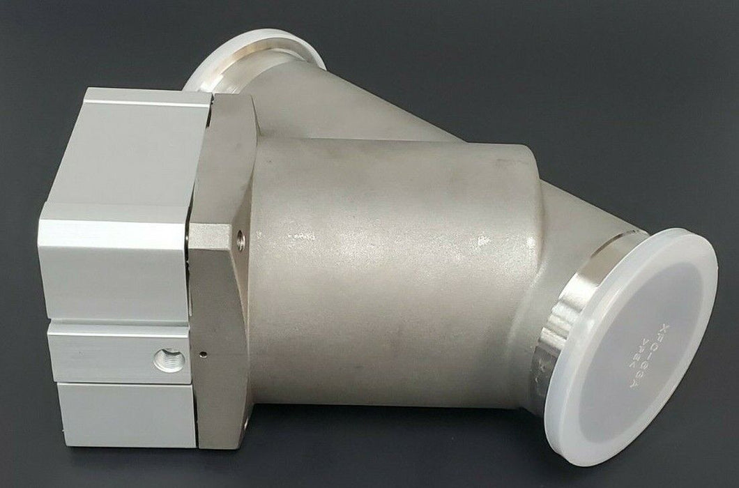 NEW SMC XYA-63 S.S. HIGH VACUUM IN-LINE VALVE XYA63