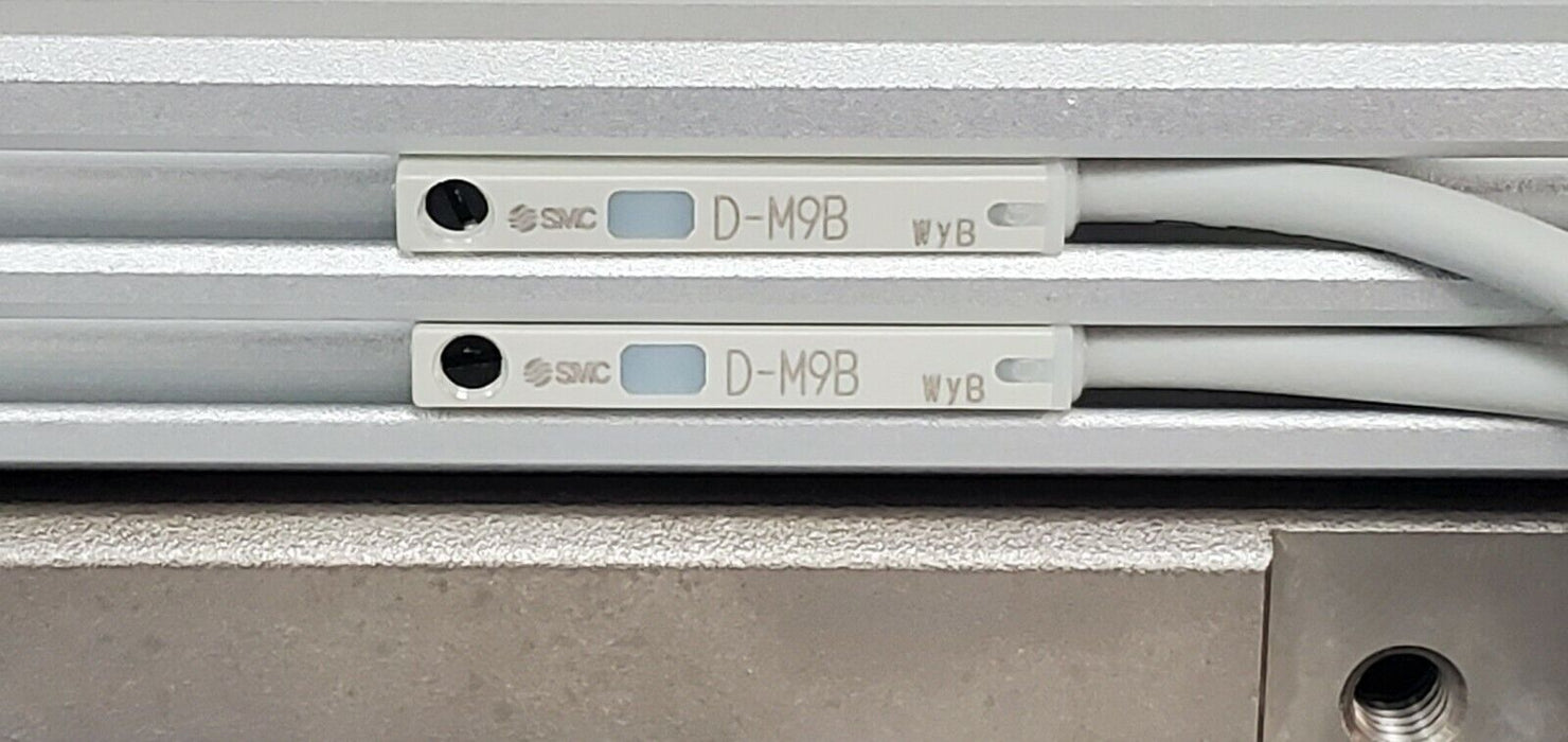 NEW SMC MXQ12L-75BS-M9B CYLINDER SLIDE TABLE MXQ12L75BSM9B, 0.15~0.7 MPa