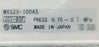NEW SMC MXS25-100AS AIR SLIDE TABLE CYLINDER MXS25100AS, MAX. 0.5~0.7MPa