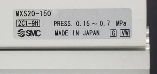 NEW SMC MXS20-150 AIR SLIDE TABLE CYLINDER MXS20150, 0.15~0.7MPa