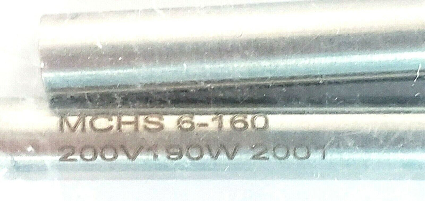 LOT OF 2 NEW MISUMI MCHS6-160-V200-W190-F500 CARTRIDGE HEATERS