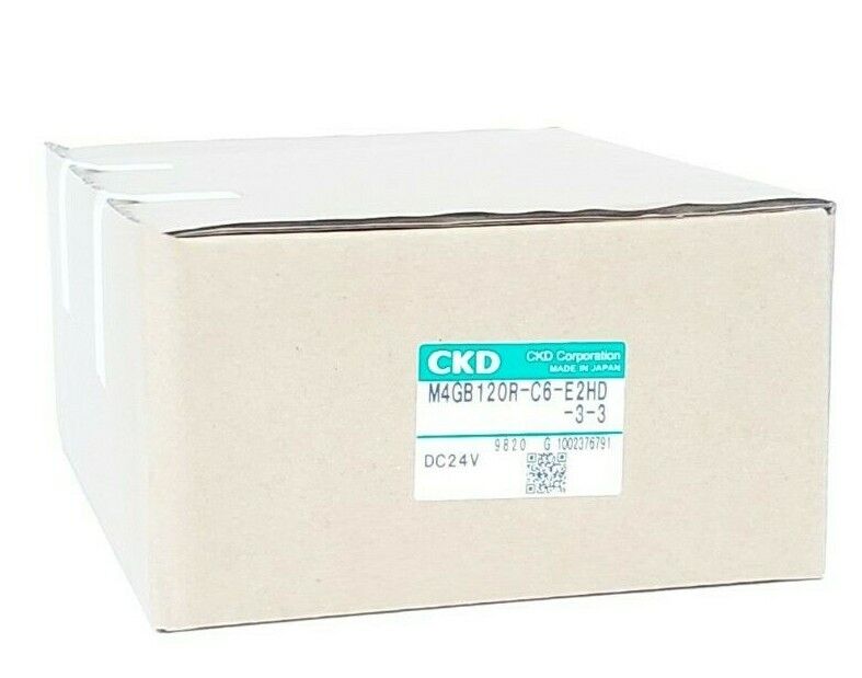 NIB CKD M4GB120R-C6-E2HD-3-3 VALVE MANIFOLD ASSEMBLY DC24V, M4GB120RC6E2HD33