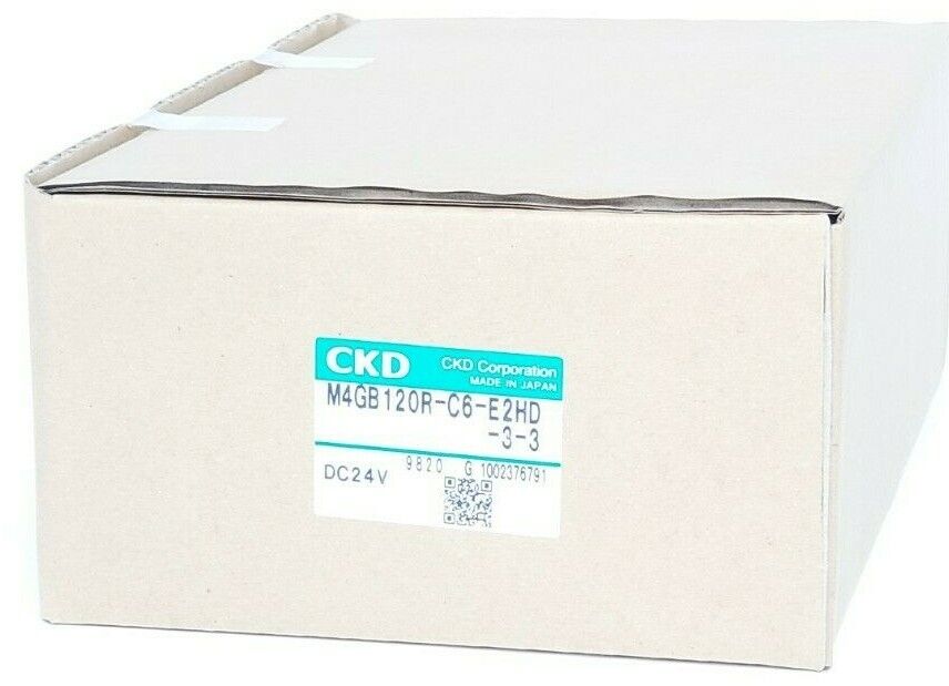 NIB CKD M4GB120R-C6-E2HD-3-3 VALVE MANIFOLD ASSEMBLY DC24V, M4GB120RC6E2HD33