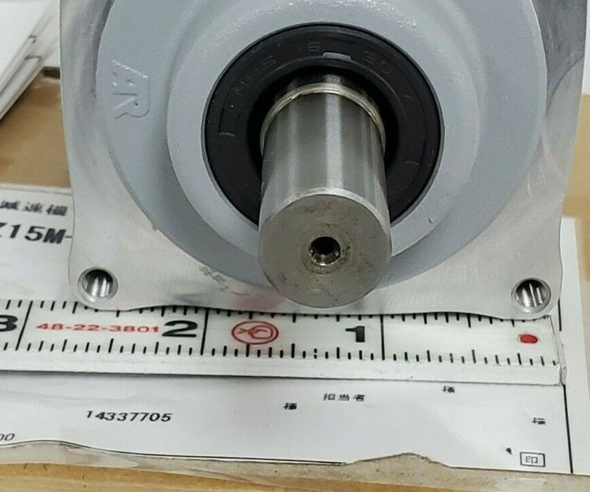 NIB NISSEI CORP. GTR-AR AGCZ15M-12M100S1 GEAR MOTOR MFG. NO. 82226968001, 12:1