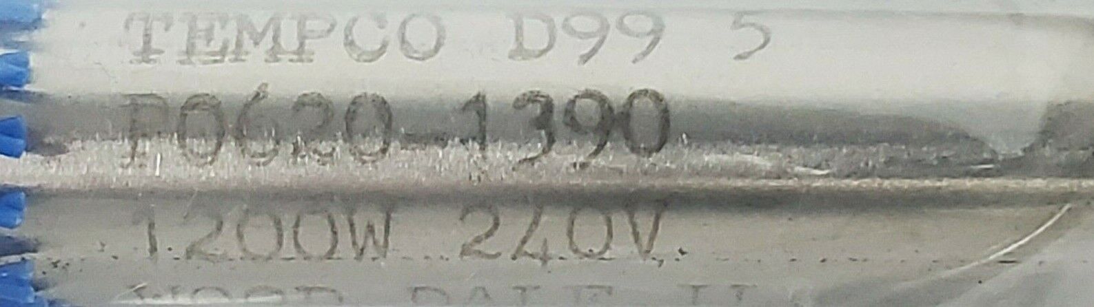 NEW BRUNSWICK SCIENTIFIC CO. P0620-1390 CARTRIDGE HEATER TEMPCO D99 5, 1200W