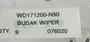 NEW MSC WD171500-N90 BUSAK WIPER WD171200-N90, 076020 QTY: 9