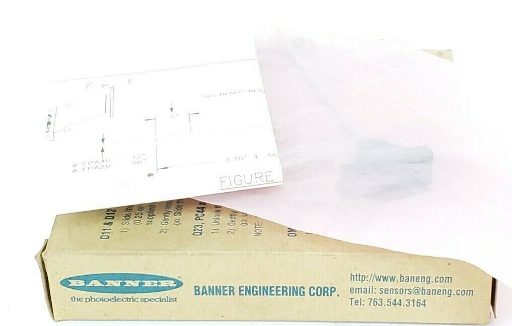 NIB BANNER 27419 FPA40 .040 FIBER PROBE ATTACH- M