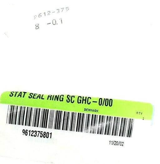 NEW ALFA LAVAL 9612375801 STAT SEAL RING SC GHC-0/00