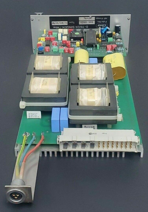 ELMA D-78224 SINGEN/HTW. FABR. NO. 940-2957 TYPE: MC800/40/98 HF-FABR. 40KHZ