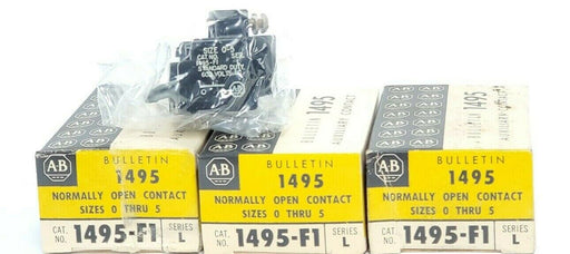 LOT OF 3 NIB ALLEN BRADLEY 1495-F1 SER. L, SIZE 0-5 CONTACTS, 1495F1
