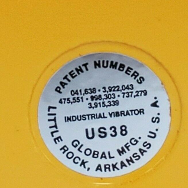 NEW GLOBAL MFG. US38 INDUSTRIAL VIBRATOR US-38