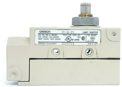 OMRON ZE-Q-2S LIMIT SWITCH ZEQ2S, 10A 250VAC