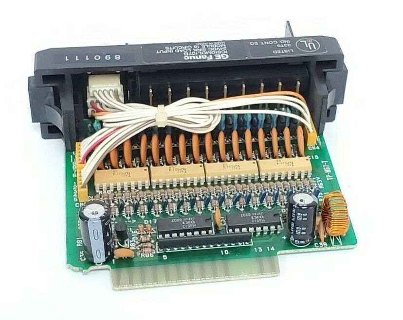 GE FANUC IC610MDL107B 24VDC SINK LOAD INPUT MODULE 16 CIRCUITS