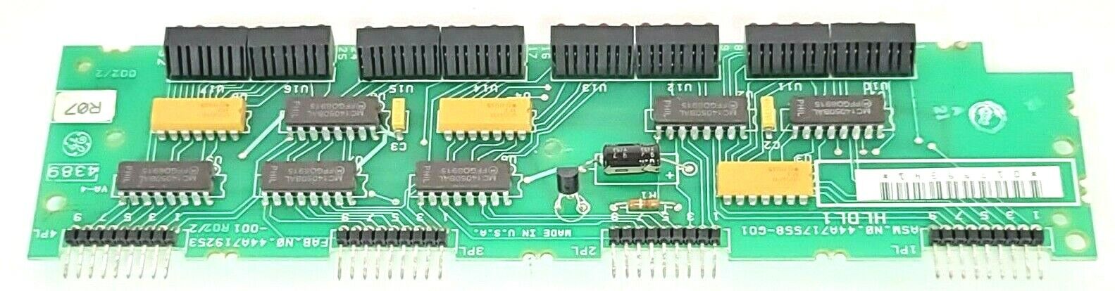 GE FANUC 44A717558-G01 CONTROL BOARD FAB. NO. 44A719253-001R02/2