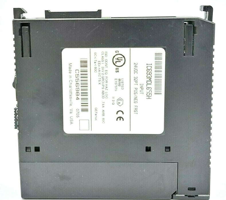 GE FANUC IC693MDL655H INPUT 24VDC 32PT POS/NEG FAST INPUT MODULE