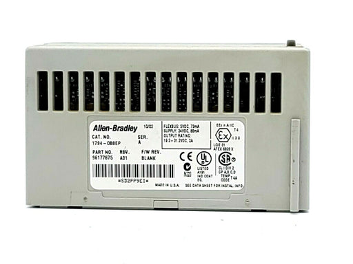 ALLEN BRADLEY 1794-OB8EP FLEX I/O MODULE REV. A01 SER. A