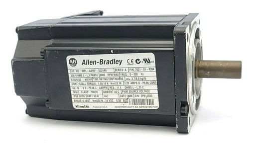 ALLEN BRADLEY MPL-A310F-SJ24AA SERVO MOTOR SER. A P/N: 7031-01-4304, 3000 RPM