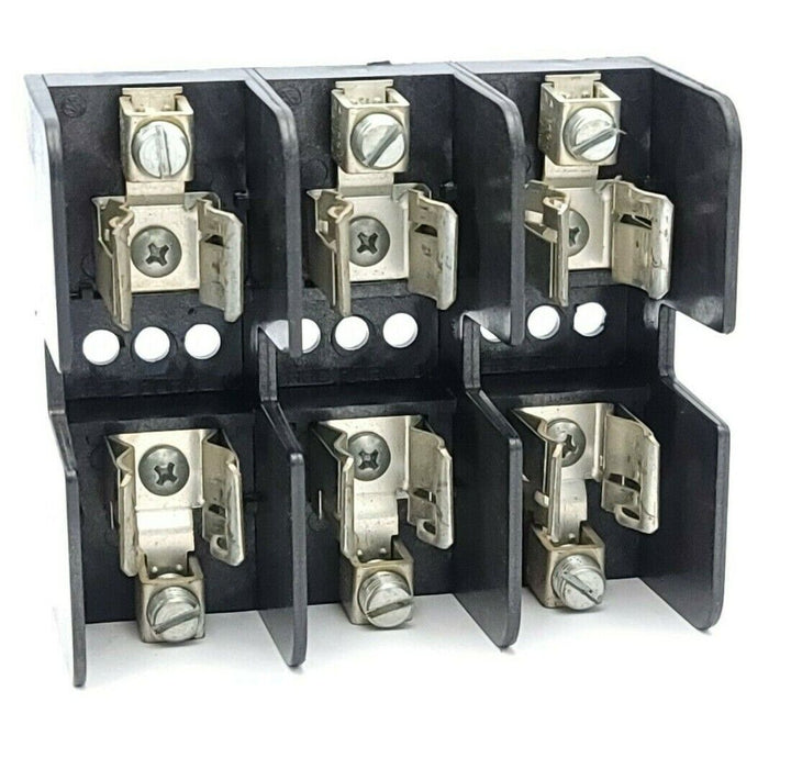 GOULD SHAWMUT 60358J 600V 30A FUSE BLOCK 30 AMP 3 POLE 600 VAC