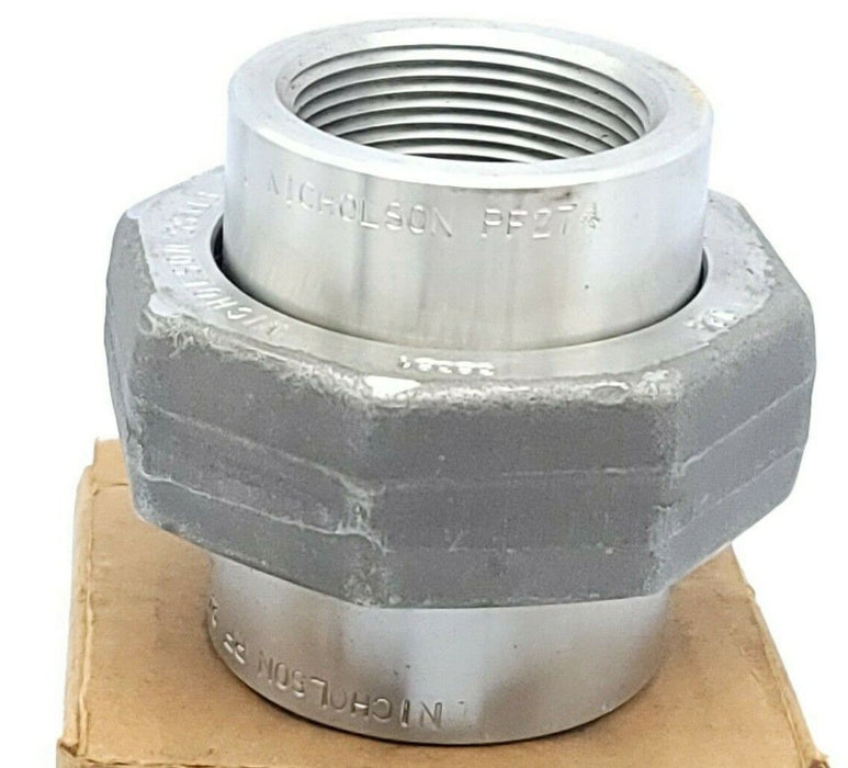 NIB NICHOLSON 6567000 UNIFLEX PIPE COUPLING 1-1/2'' 316L S.S.