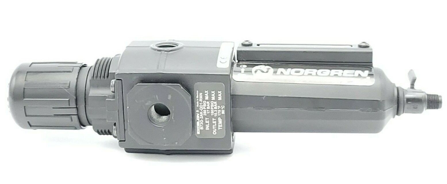 NORGREN EXCELON B73G-2AK-QD1-RMN FILTER/REGULATOR 1/4 NPT