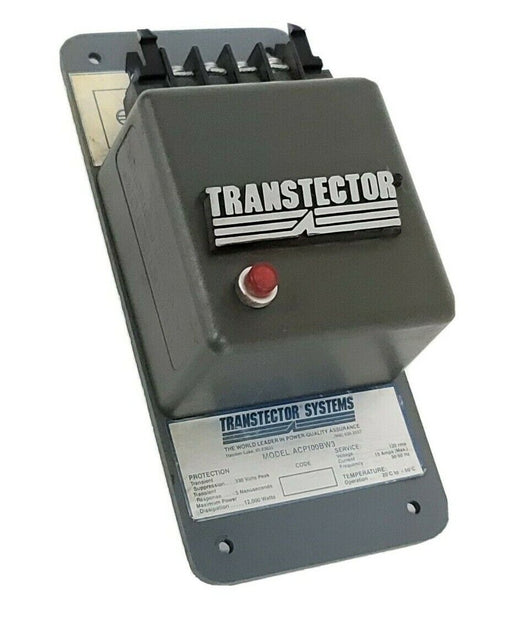 TRANSTECTOR SYSTEMS ACP100BW3 CIRCUT PROTECTOR AC 15AMP MAX 120VAC 50/60HZ