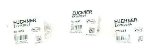 LOT OF 3 NEW EUCHNER EKVM20/06 GLANDS 077683