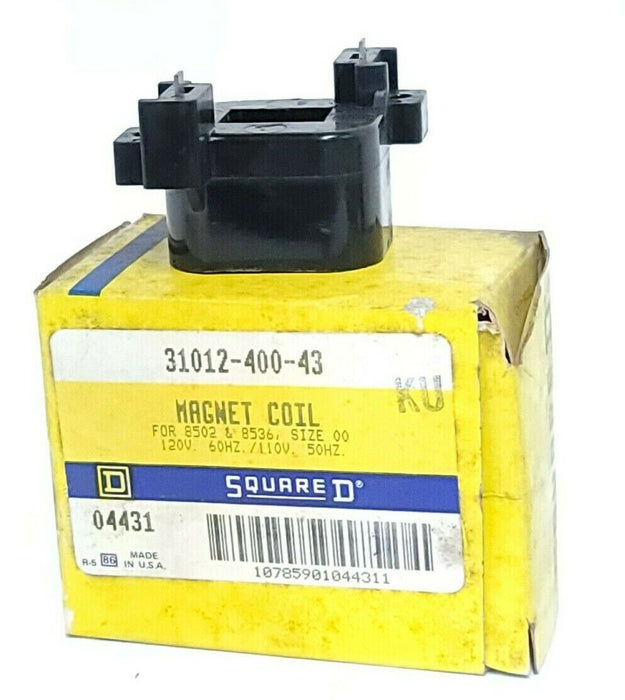 LOT OF 4 NIB SQUARE D 31012-400-43 MAGNET COILS 120V. 60HZ/110 50HZ