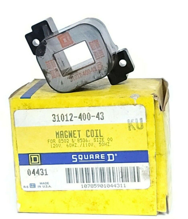 LOT OF 4 NIB SQUARE D 31012-400-43 MAGNET COILS 120V. 60HZ/110 50HZ