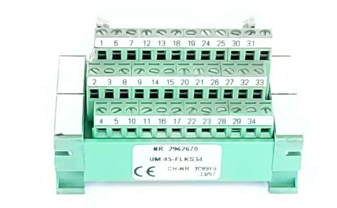 PHOENIX CONTACT UM 45-FLKS34 VARIOFACE MODULE NR. 2962670