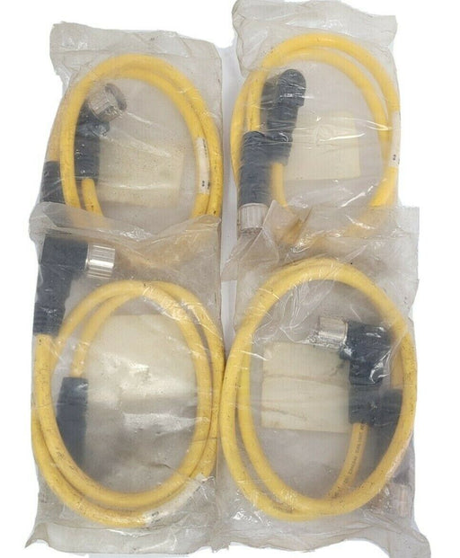 LOT OF 4 NEW TURCK CSWM CKM 12-11-1 MULTIFAST MOLDED CORDSETS ID NO. U4707-64