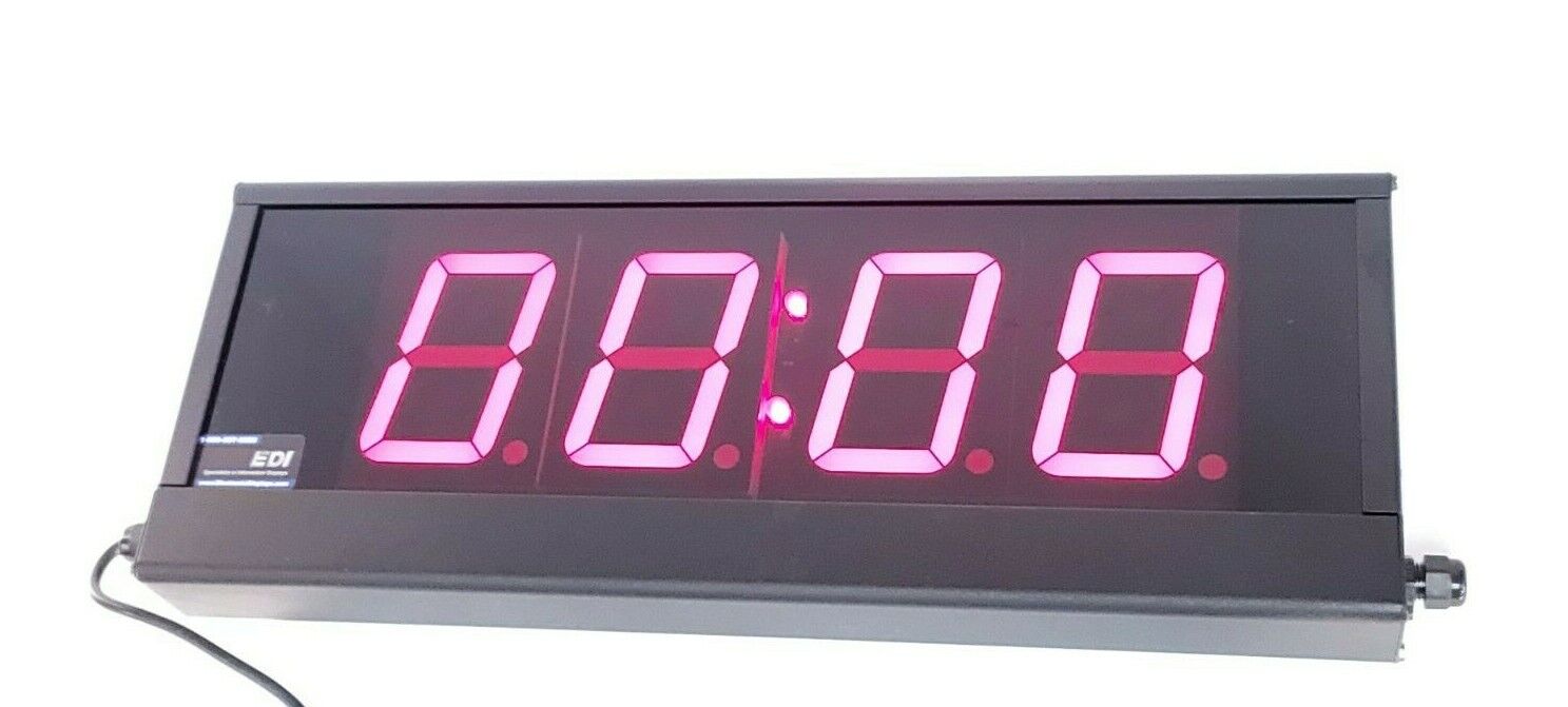 NEW EDI ED406-102-4D-N1 UP COUNT W/RESET OR TIMER W/RESET 120VAC 60HZ 0.1A